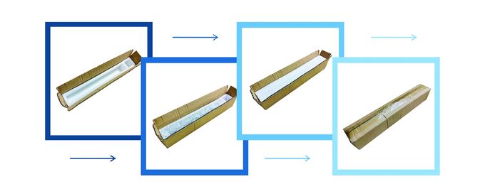 13 인치는 CSHP LED 칩 3으로 두배로 날것 LED 라이트 바를 굽혔습니다