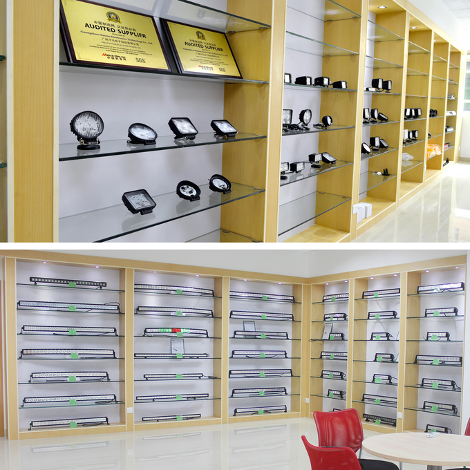 ISO9001 ODM 자동차 덮계는 단일 열 광 바 51 인치 10530 루멘 9를 굽혔습니다