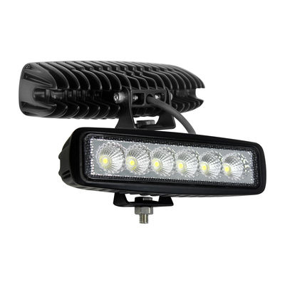 직사각형 6 인치 작은 LED 라이트 바 IP69k 30W 6000K를 범람시키세요