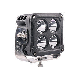 IP69K 40w 4 인치 사각 LED 작업 조명 OSRAM 스폿 빔