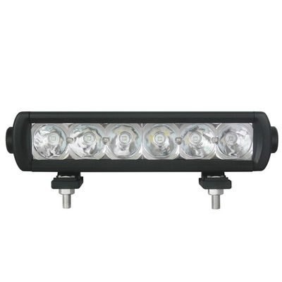 Suv RoHS 9 인치를 위한 18W DC10V 호리호리한 선 LED 표시등 막대는 도로 빛 떨어져 지도했습니다