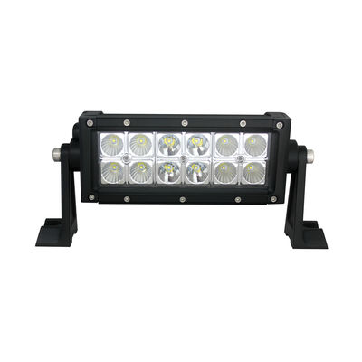 DC 30V 7.5 인치 36w는 표시등 막대 자동 램프 12pcs*3w 크리인 LED를 지도했습니다