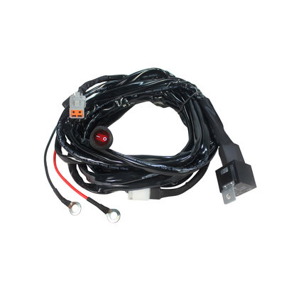 20cm 14AWG 작업등 자동차 와이어 하네스 CSA 퓨즈 릴레이 스위치
