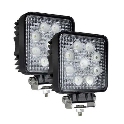 로에스 27Watt 2PCS 주도하는 작업 홍수는 UTV를 위해 2160 Lm을 밝힙니다
