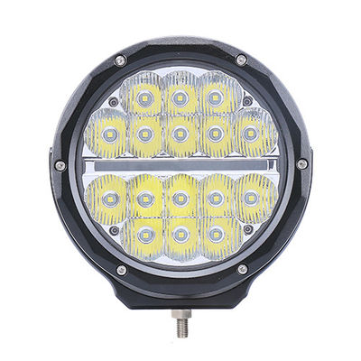 HANMA 16PCS 18cm 라운드 LED 오프로드 조명 앰버 9600lm for SUV ATV UTV