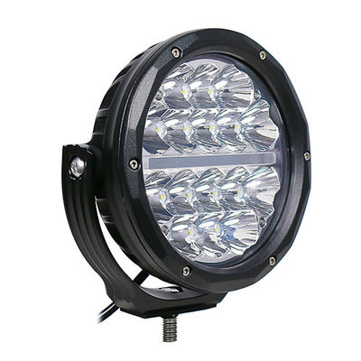 HANMA 16PCS 18cm 라운드 LED 오프로드 조명 앰버 9600lm for SUV ATV UTV