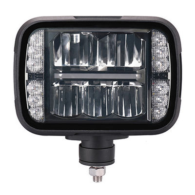 까만 SAE 5 x 7 LED 눈 쟁기 헤드라이트 30W 6000K 높은 낮은 광속