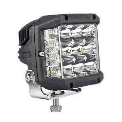 50W 6000K 자동 측면 사수 LED 포드 호박색 스트로브 IP67 세륨 RoHS