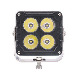 IP69K 40w 4 인치 사각 LED 작업 조명 OSRAM 스폿 빔