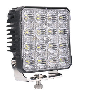 4WD 보트 16PCS * 6W Osram 90W LED 작업 조명 높은 루멘 압출 알루미늄 하우징