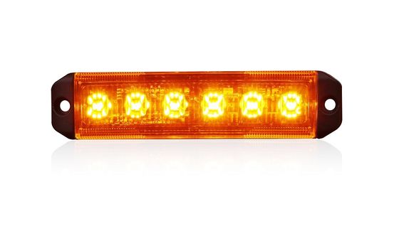 6PCS * 1W Osram 칩 LED 깜박이는 경고등 R65 오프로드 LED 홍수 조명