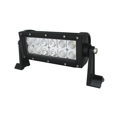 DC 30V 7.5 인치 36w는 표시등 막대 자동 램프 12pcs*3w 크리인 LED를 지도했습니다