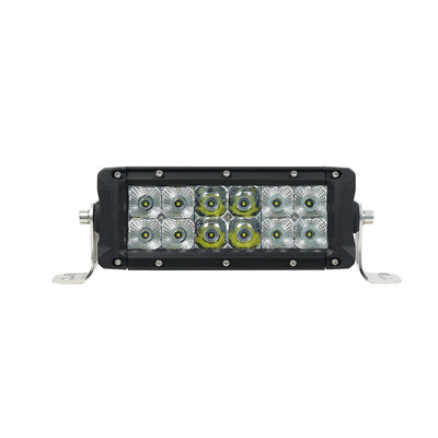 3240lm 36W 7.5 인치 콤보 빔 Led 라이트 바 RGB 오프로드 라이트