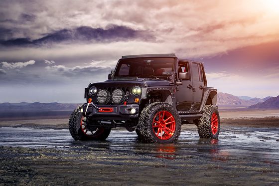 UTV SUV 22.86cm 둥근 오프로드 고성능 지도된 모는 빛 10539lm