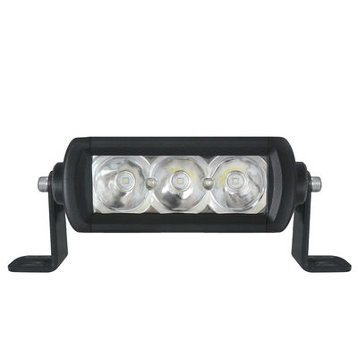 9W 5.5in 슈퍼 슬림 단일 행 Led 바 4x4 DC 30V