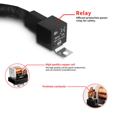 도로 빛 자동 철사 마구 떨어져 차 방수 10ft 14AWG ODM