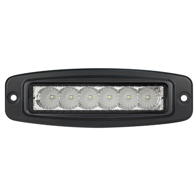 DC 10V 6 인치 단일 행 울트라 슬림 LED 바 플러시 마운트 4x4 6pcs